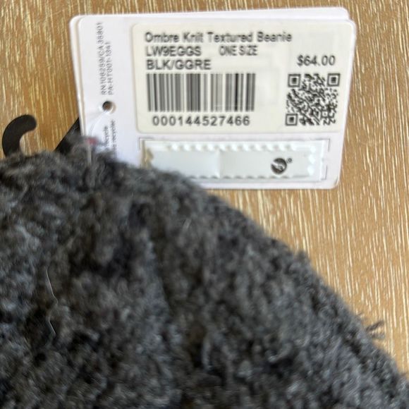 Lululemon Ombre Knot Textured Beanie BLK/GGRE One Size main image 7
